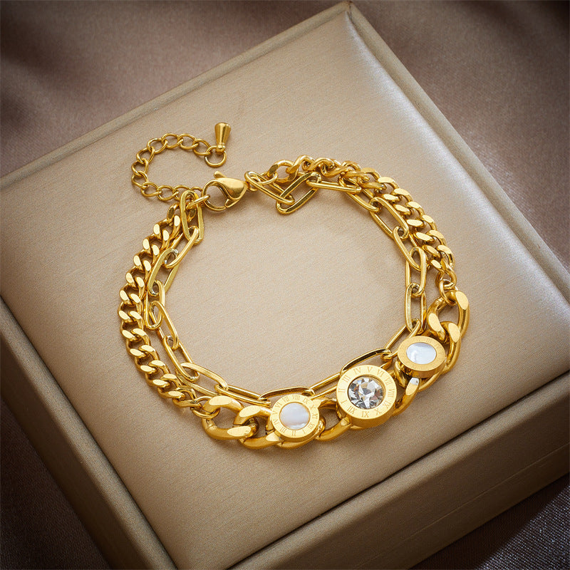 MultiLayer Gold Bracelet